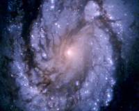 Спиральная галактика М100