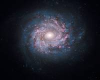 Спиральная галактика NGC 3982